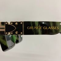 GRUNGE GLASSES グランジグラッシーズ EYEWEAR MATRIX サングラス GREEN SizeFREE 瑞穂店