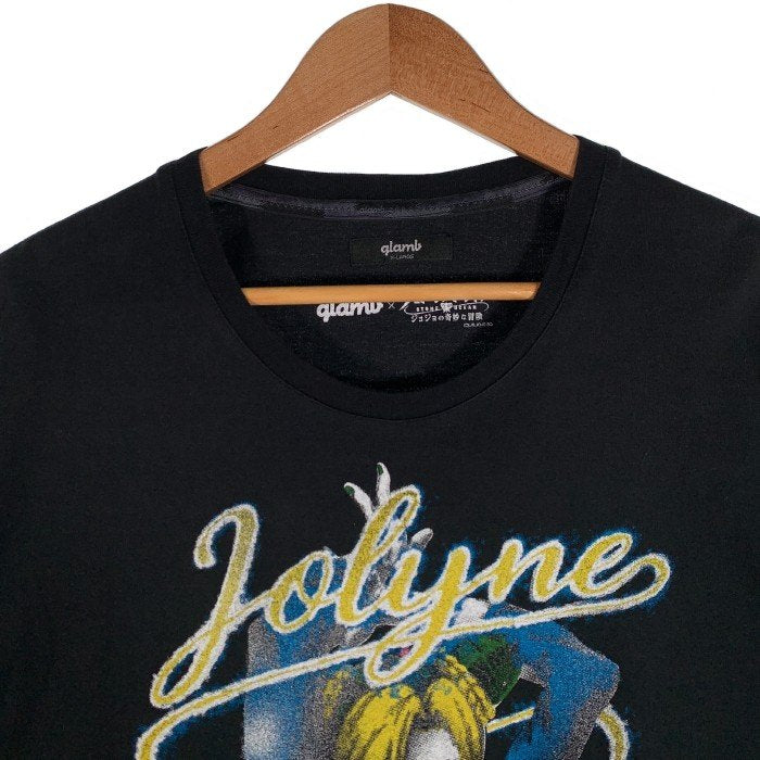 glamb グラム ジョジョの奇妙な冒険 Stone Ocean 徐倫 プリントTシャツ ブラック Size XL 福生店