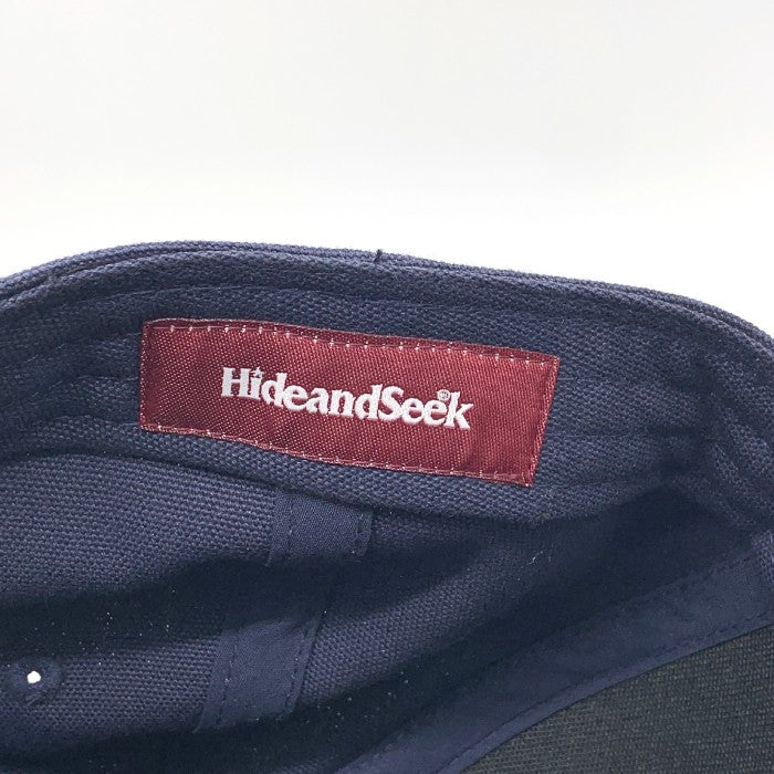 HIDEANDSEEK ハイドアンドシーク OX TRACKER CAP トラッカーキャップ ネイビー 福生店