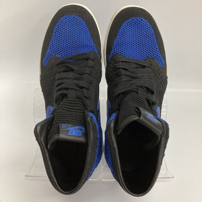 NIKE ナイキ 919704-006 AIR JORDAN 1 RETRO HI FLYKNIT  ブルー × ブラック size26.5cm 瑞穂店