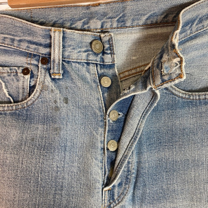 LEVI'S リーバイス 501 スモールE 76年製 66前期 リペア デニム ブルー size- 瑞穂店