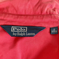 POLO RALPH LAUREN ポロラルフローレン ジャケット レッド 無地 スウィングトップ レッド sizeS 瑞穂店