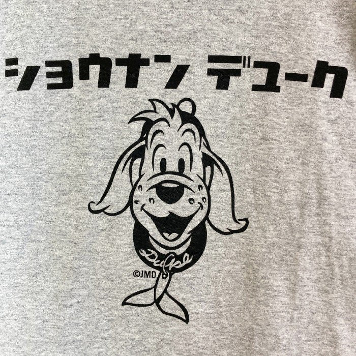 BOAT HOUSE ボートハウス ジョイマークデザイン ショーナンデューク カタカナプリント Tシャツ グレー size5 瑞穂店