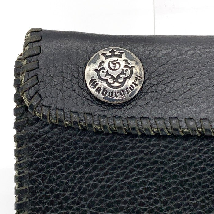 GABOR Gaboratory ガボラトリー PLAIN BIKER'S WALLET プレーンバイカーウォレット トラッカー ブラック 福生店