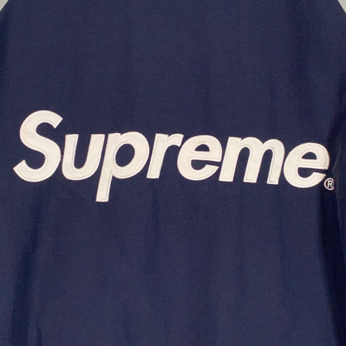 SUPREME シュプリーム 21AW New York Yankees Track Jacket ニューヨークヤンキース トラックジャケット ネイビー グレー Size XL 福生店