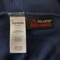 SUPREME シュプリーム 23AW Polartec Facemask Half Zip Pullover ポーラテック フェイスマスク ハーフジッププルオーバー パーカー ネイビー Size XXL 福生店