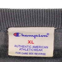 Champion チャンピオン サーマルロングスリーブTシャツ 切替 ブラック Size XL 福生店