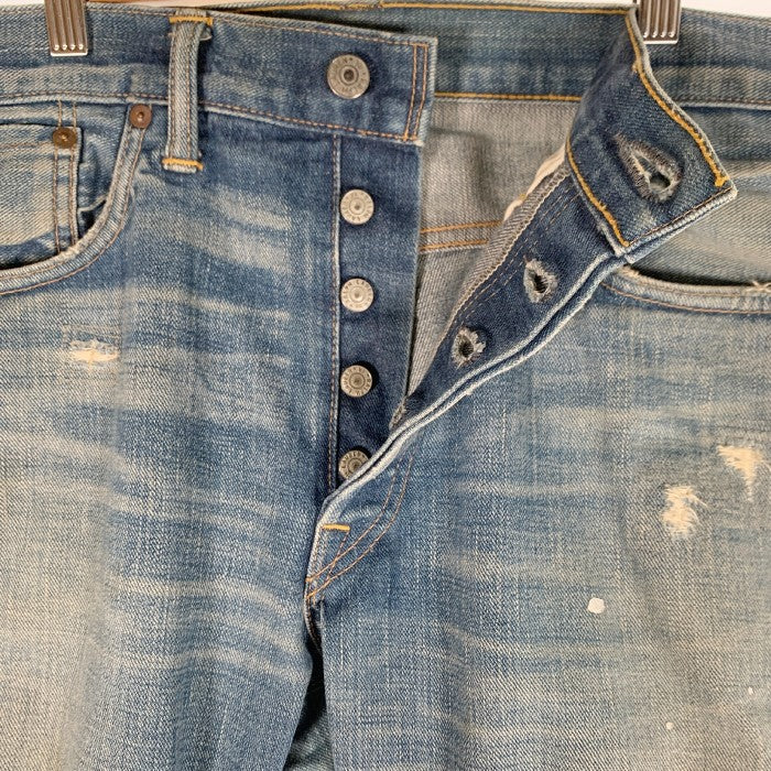 RRL ダブルアールエル LOW STRAIGHT USED加工 デニムパンツ Size 32×32 福生店