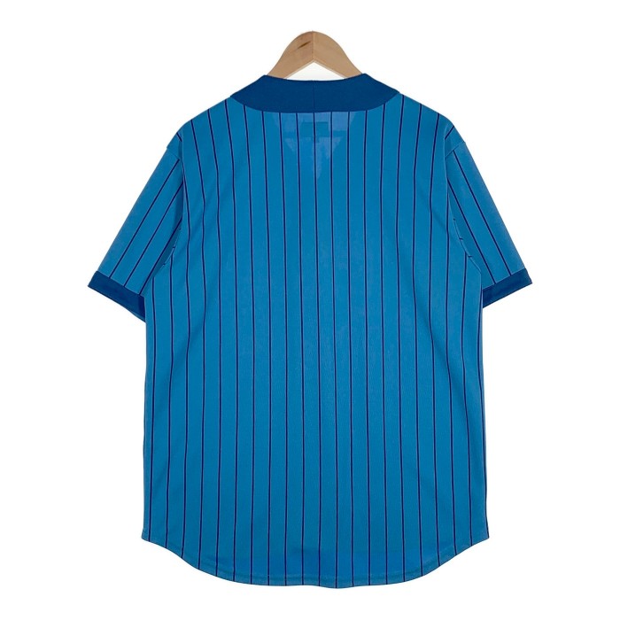 SUPREME シュプリーム 18AW Vertical Logo Baseball Jersey バーティカルロゴ ベースボールシャツ ブルー Size M 福生店