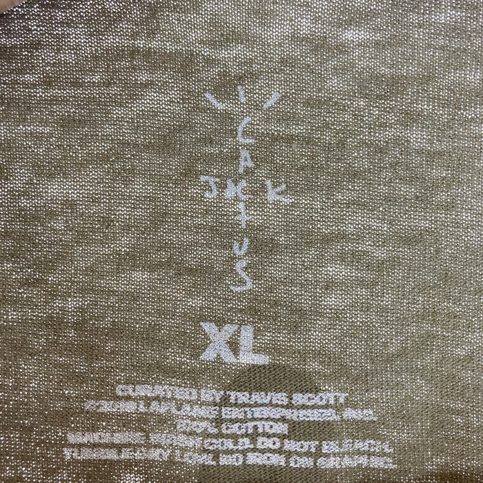 Travis Scott トラビス スコット 19FW Highest In The Room Dive T Shirt カーキ sizeXL 瑞穂店