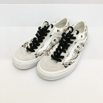 VANS ヴァンズ STYLE 36 SKULL BANDANA スカル バンダナ ホワイト size26.5cm 瑞穂店