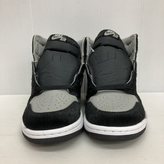 Nike ナイキ WMNS AIR JORDAN 1 RETRO HI OG ウィメンズ エアジョーダン1レトロハイ DZ2523-001 ミディアム グレー size 26cm 瑞穂店