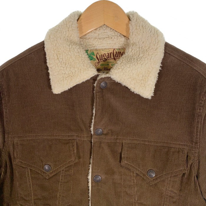 SUGAR CANE シュガーケーン CORDUROY SHORT RANCH JACKET コーデュロイ ショート ランチジャケット ブラウン SC13074 Size S 福生店