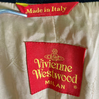 Vivienne Westwood MILAN ヴィヴィアンウェストウッド チェック ジャケット レッド size44 瑞穂店