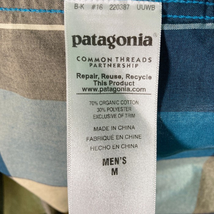 Patagonia パタゴニア 53962FA15 半袖 コットン チェックシャツ