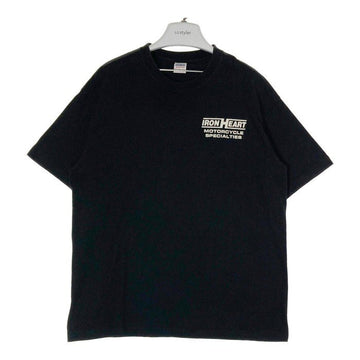 IRON HEART アイアンハート バックプリント Tシャツ ブラック sizeL 瑞穂店