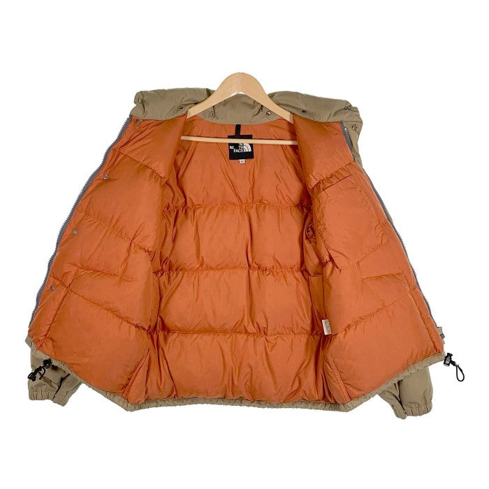 THE NORTH FACE ノースフェイス ダウンジャケット ベージュ フード無し オールド ND-2009 Size LL 福生店