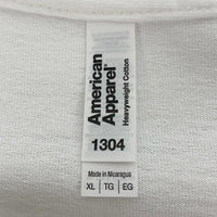 エタヴァープ リバース刺繡ロゴ ロングスリーブTシャツ ホワイト