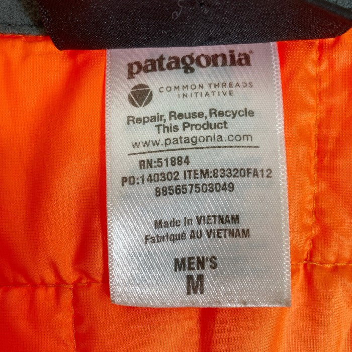 PATAGONIA パタゴニア 83320FA12 ナノパフハイブリッド フリース ジャケット オレンジ sizeM 瑞穂店