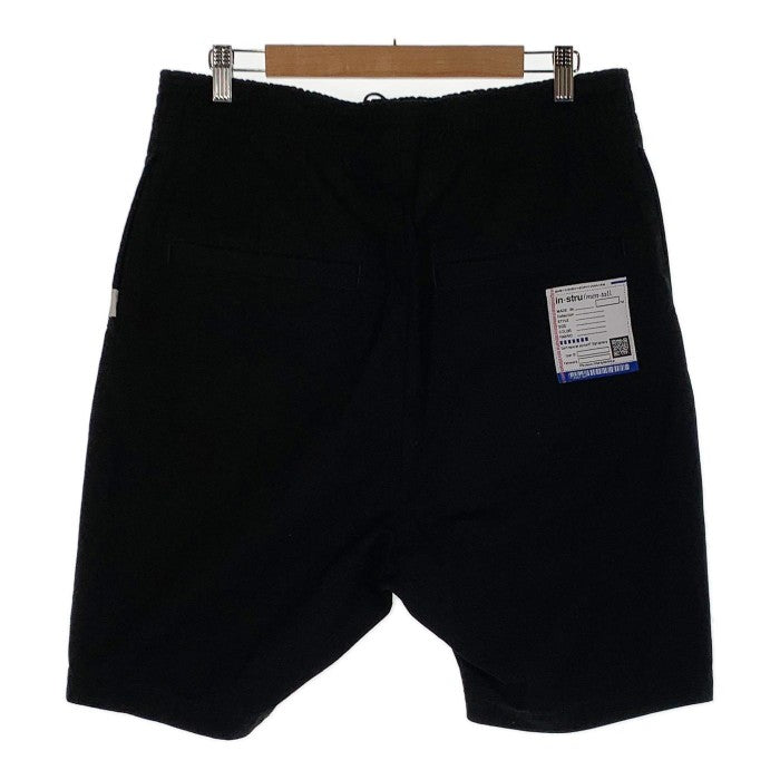 Maison MIHARA YASUHIRO メゾン ミハラヤスヒロ No Side Seam Short Pants ノーサイドシーム ショートパンツ ブラック Size 48 福生店