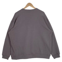 CALEE キャリー 21AW Bomber Heat Crew Neck Sweat ボンバーヒート クルーネックスウェットトレーナー グレー  CL-21AW066 Size L 福生店