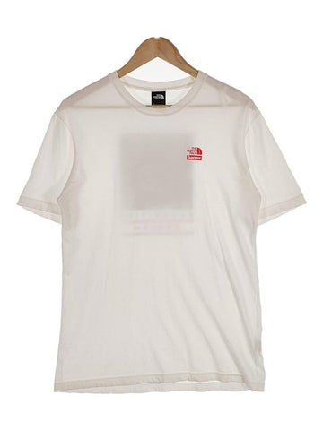 SUPREME シュプリーム 19AW THE NORTH FACE ノースフェイス Statue of Liberty Tee スタチューオブリバティ Tシャツ ホワイト NT81905I Size US M 福生店