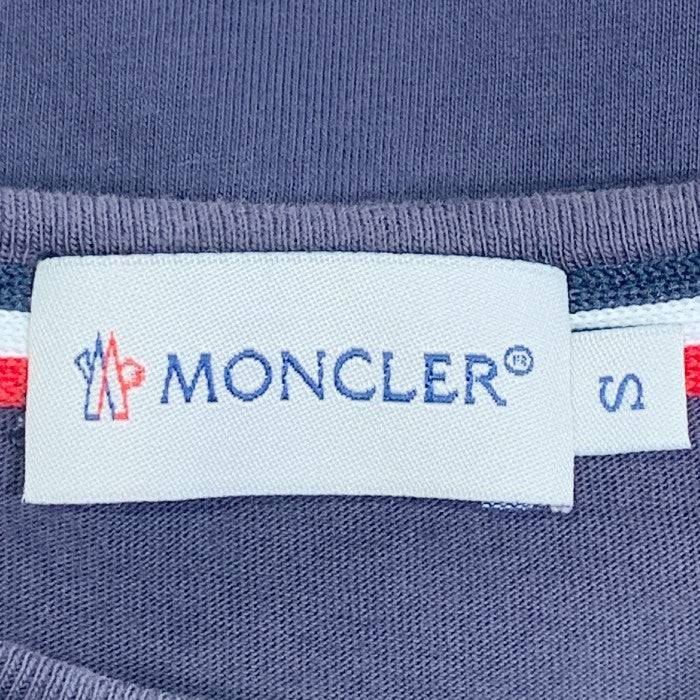 MONCLER モンクレール MAGLIA T-SHIRT ポケット付 Tシャツ ネイビー Size S 福生店