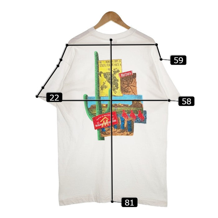 90's マルボロ ポケットTシャツ バックプリント サイズ XL