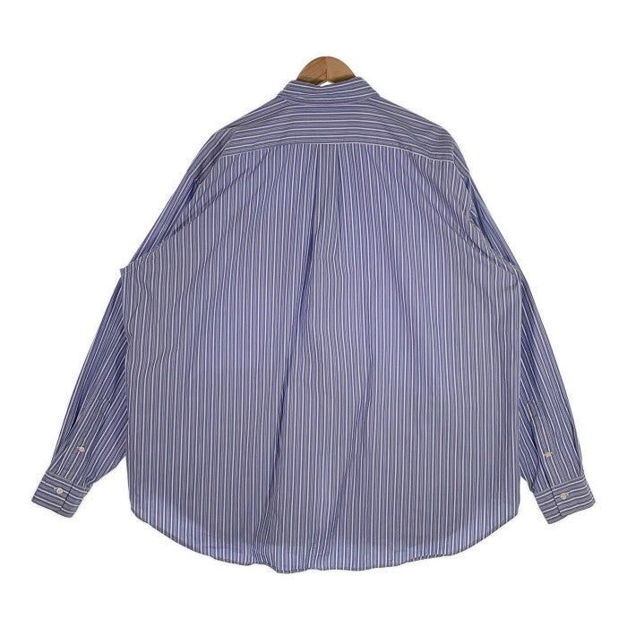 SSZ エスエスズィー 19SS AH ストライプ オーバーサイズシャツ サックスブルー Size F 福生店