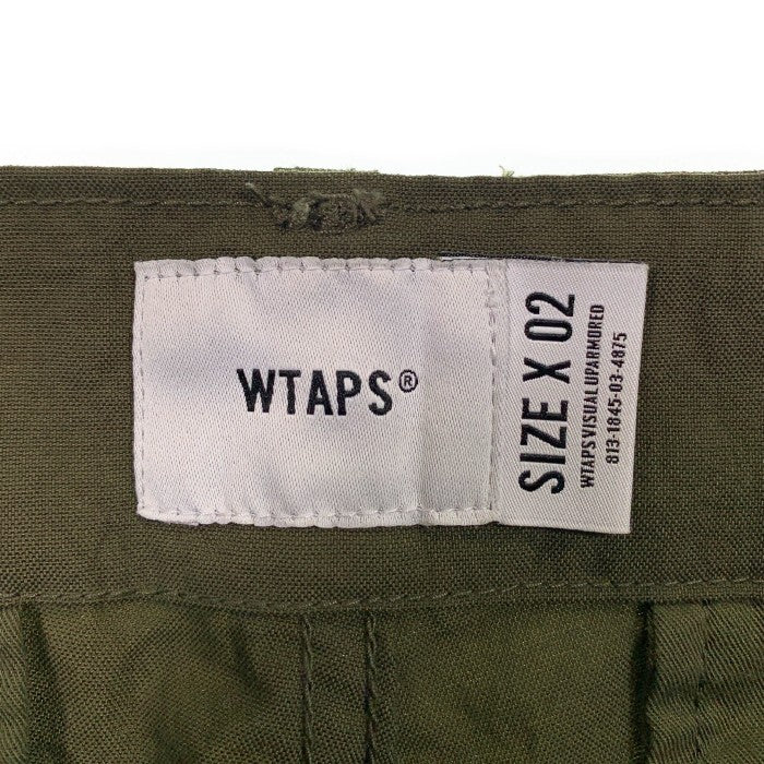 WTAPS ダブルタップス 18AW CARGO 01 ナイロン カーゴパンツ オリーブ 182WVDT-PTM03 Size 02 福生店