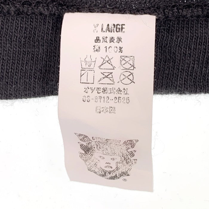 HUMAN MADE ヒューマンメイド KAWS カウズ ハートプリント Tシャツ ブラック Size XL 福生店