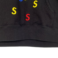 SUPREME シュプリーム 21SS Embroidered S Logo Hooded Sweatshirt Sロゴ プルオーバー スウェットパーカー ブラック Size L 福生店