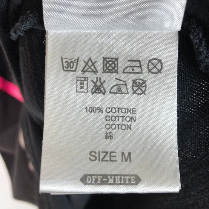OFF-WHITE オフホワイト 16AW 7 OPERE T-SHIRT グラフィックプリント 半袖 Tシャツ ブラック sizeM 瑞穂店