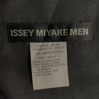 ISSEY MIYAKE MEN イッセイミヤケメン 19AW Wool Switching Nylon Pants ウール スイッチング ナイロンパンツ ブラック ME98-FF079 Size 1 福生店