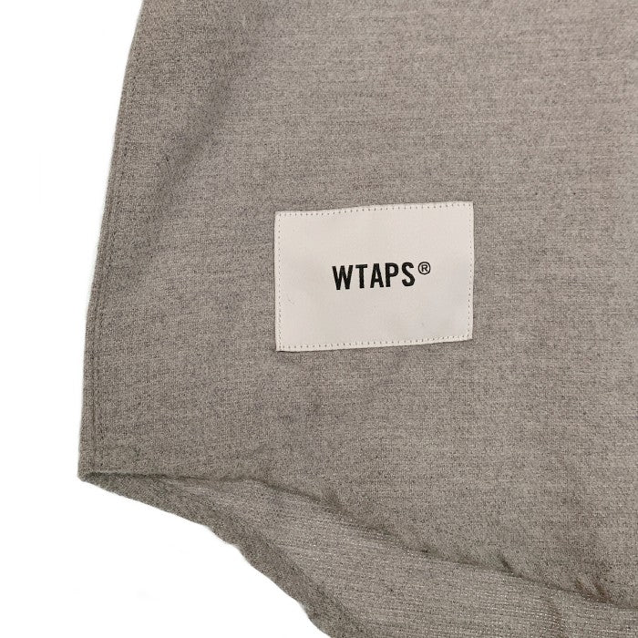 WTAPS ダブルタップス 21SS LEAGUE SS フランネル ベースボールシャツ