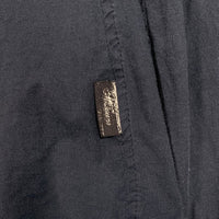McQUEEN マックイーン ダメージ加工 デザイン プルオーバー シャツ ブラック Size 48 福生店