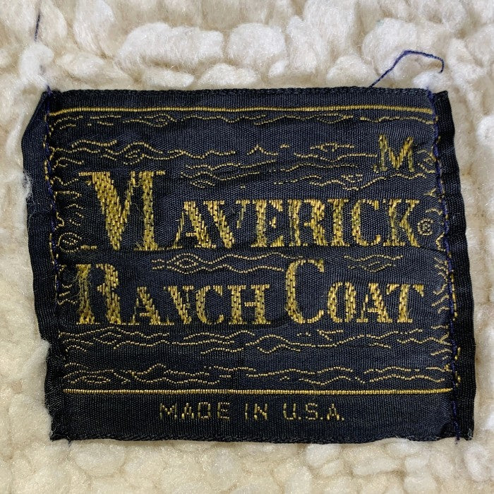 70's MARVERICK マーベリック RANCH COAT ランチコート ボア デニムジャケット インディゴ Size M 福生店