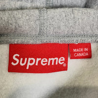 SUPREME シュプリーム 20AW Cross Box Logo Hooded Sweatshirt クロスボックスロゴ スウェットパーカー グレー Size M 福生店