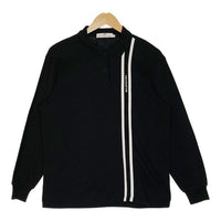 BALENCIAGA  バレンシアガ ロゴ入ポロシャツ D-OS 4222 ブラック size:LL 瑞穂店