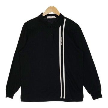 BALENCIAGA  バレンシアガ ロゴ入ポロシャツ D-OS 4222 ブラック size:LL 瑞穂店