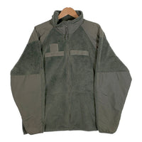 U.S.ARMY 米陸軍 GEN3 COLD WEATHER FLEECE JACKET フリースジャケット PECKHAM 8415-01-538-6747 08年会計 オリーブ Size L-R 福生店