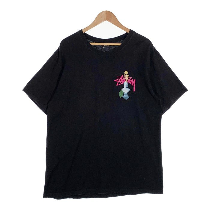 STUSSY ステューシー PSYCHEDELIC TEE サイケデリック Tシャツ ブラック Size L 福生店