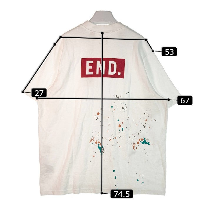 END.×LEVI’S エンド×リーバイス ペイントＴシャツ ホワイト sizeXL 瑞穂店
