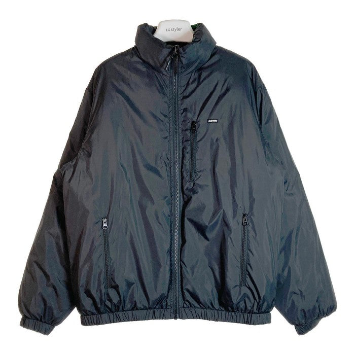 SUPREME シュプリーム 18AW NY Reversible Puffy Jacket フォトプリントリバーシブルジャケット ブラック sizeM 瑞穂店