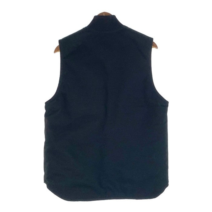 Carhartt カーハート Duck Vest ダック ベスト ブラック メキシコ製 Size M 福生店