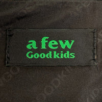 A FEW GOOD KIDS アフューグッドキッズ レーシング PUレザージャケット ブラック Size L 福生店