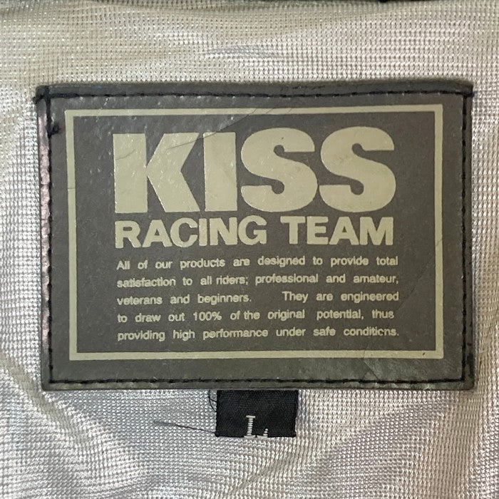 KISS RACING TEAM キスレーシング 中綿ライディングジャケット ブラック sizeL 瑞穂店