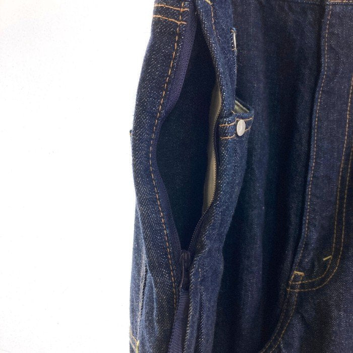 ★SSZ エスエスズィー サンプル 8Pポケット 裾ジップ レイヤード デニム パンツ ジーンズ 18F-SK000-1st インディゴ size-