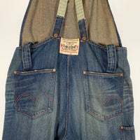 LEVI'S VINTAGE CLOTHING リーバイス ヴィンテージクロージング No.2デニム オーバーオール ローバック Used加工 Size 34 福生店