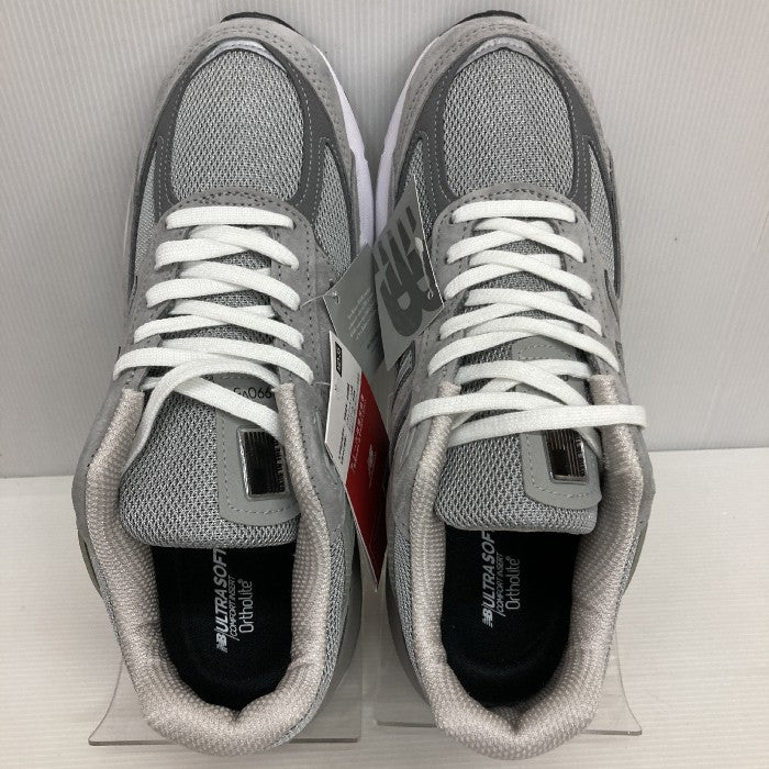 New Balance ニューバランス M990GL5 スニーカー GRAY グレー size28cm 瑞穂店